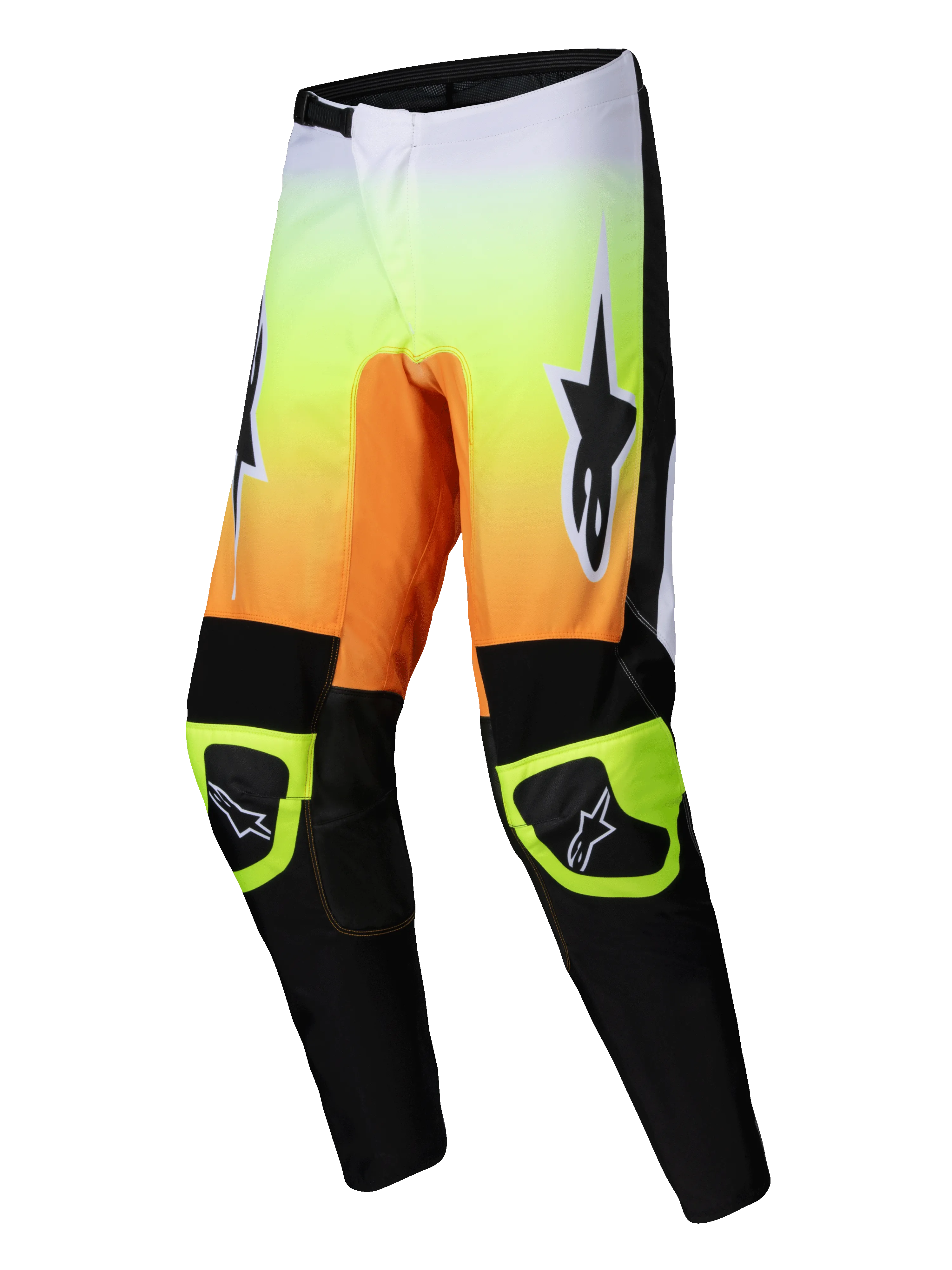 2025 Alpinestars Fluid Wurx Motocross Pants Yellow Black