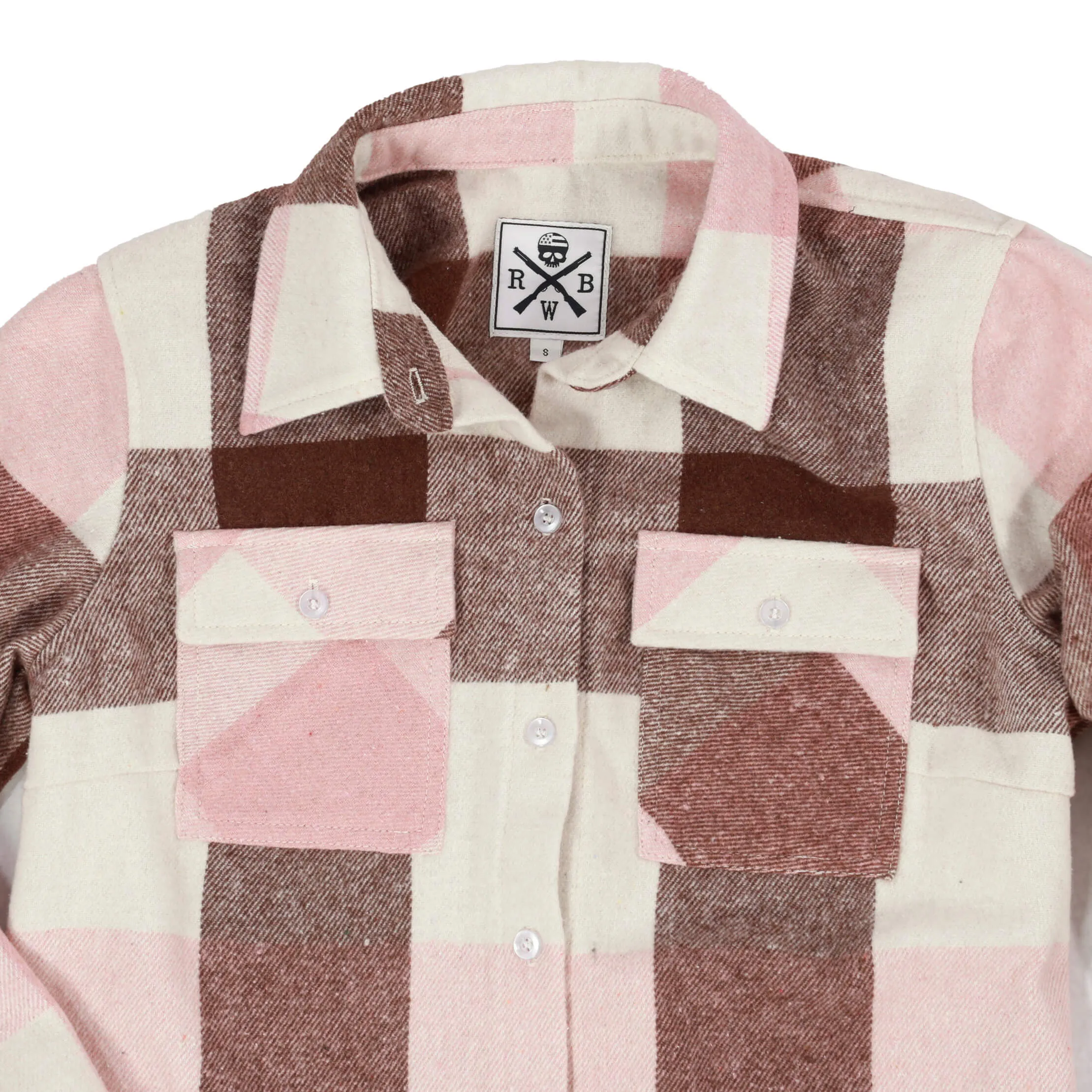 American Made Women's Flannel Shirt | Pink Buffalo