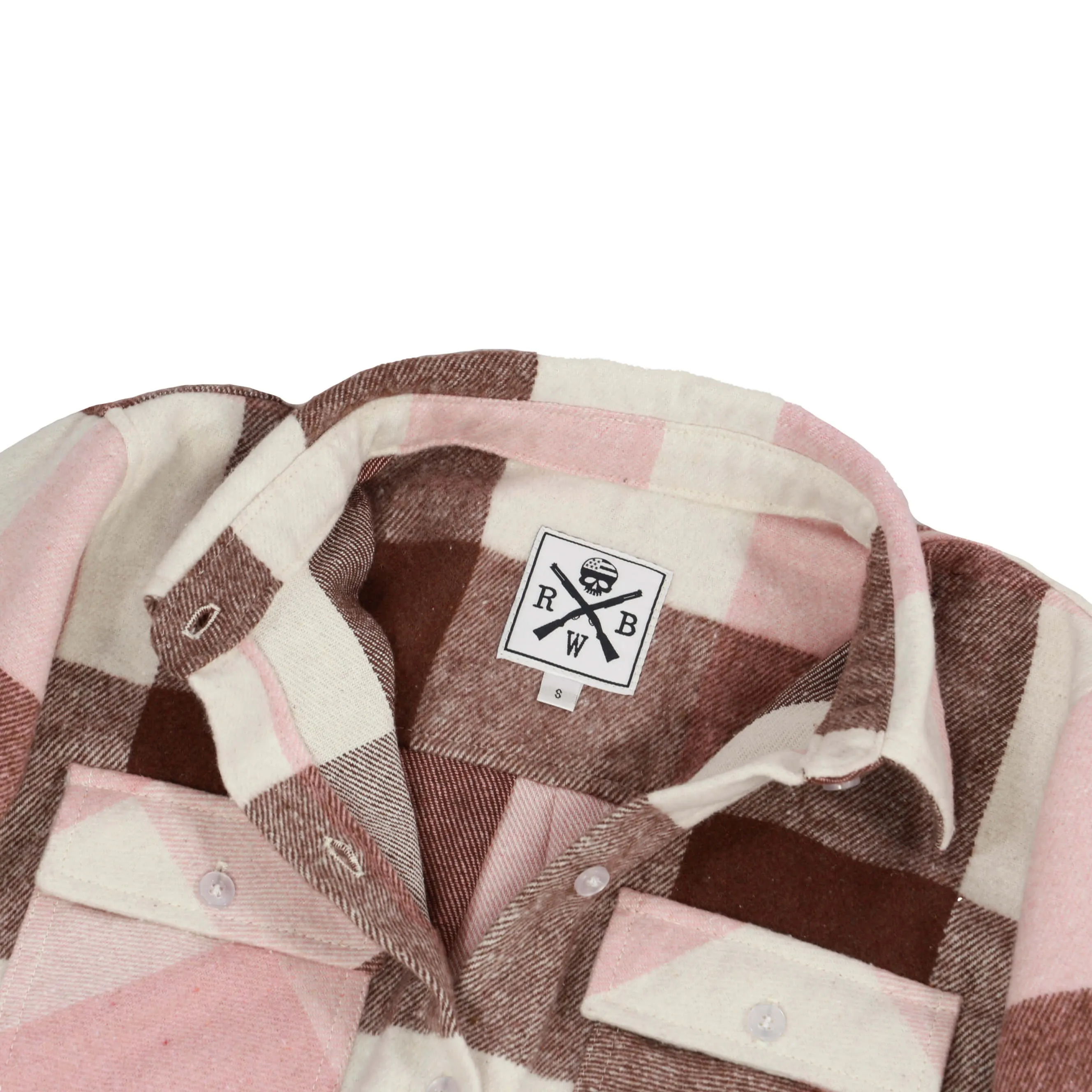 American Made Women's Flannel Shirt | Pink Buffalo