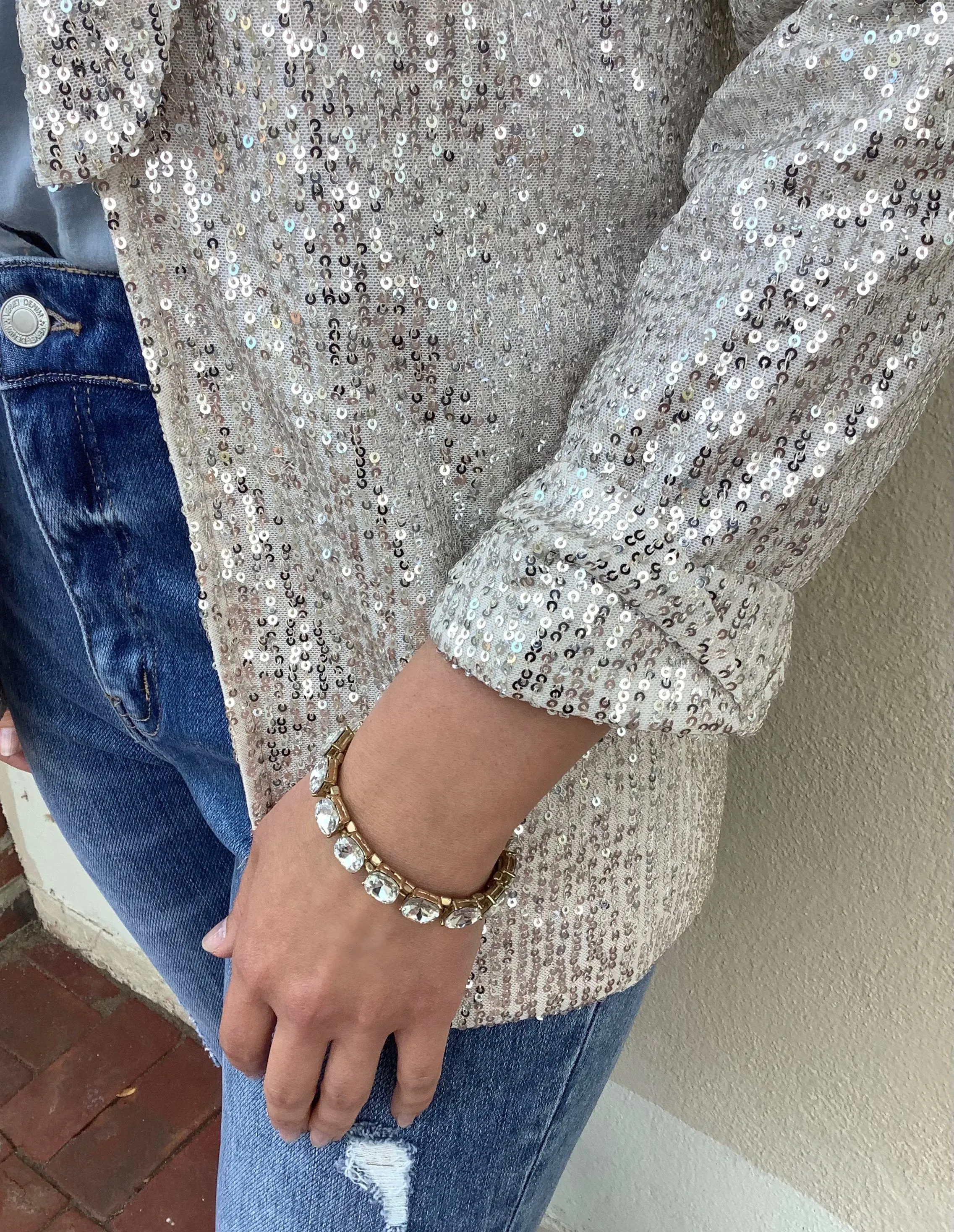 Amie Sequin Blazer