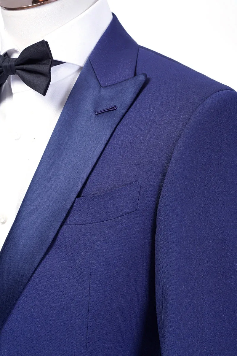 Bellagio Navy Tuxedo Jacket