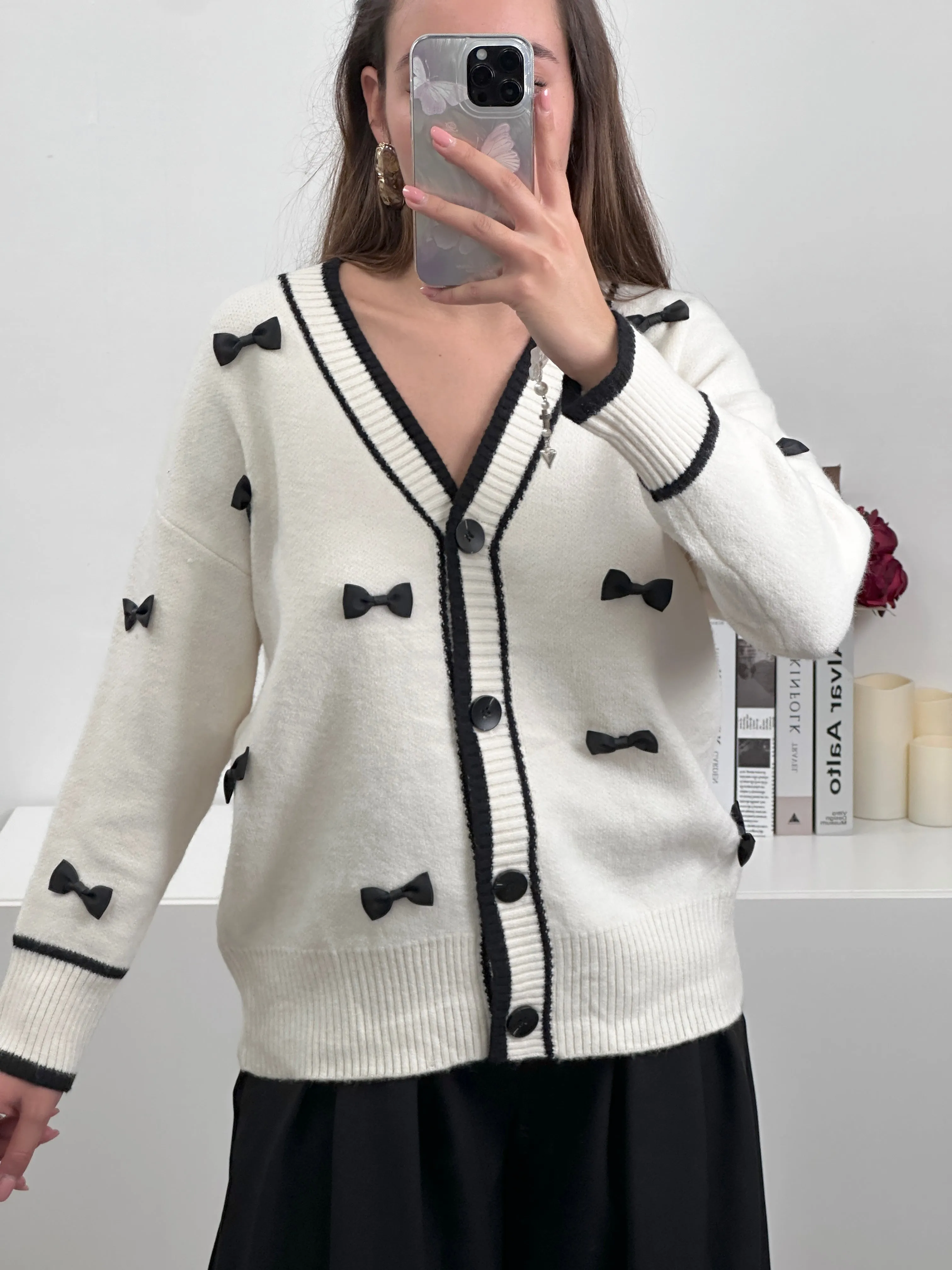 Cardigan FIOCCHETTO