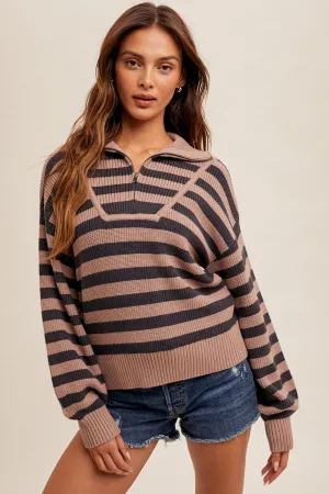 Carrigan Half Zip Sweater