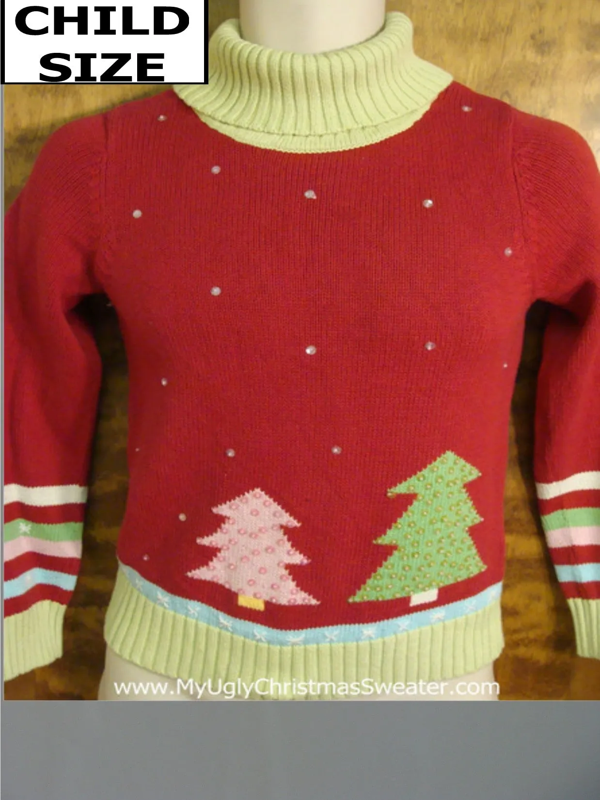 Child Size Novelty Funny Christmas Sweater