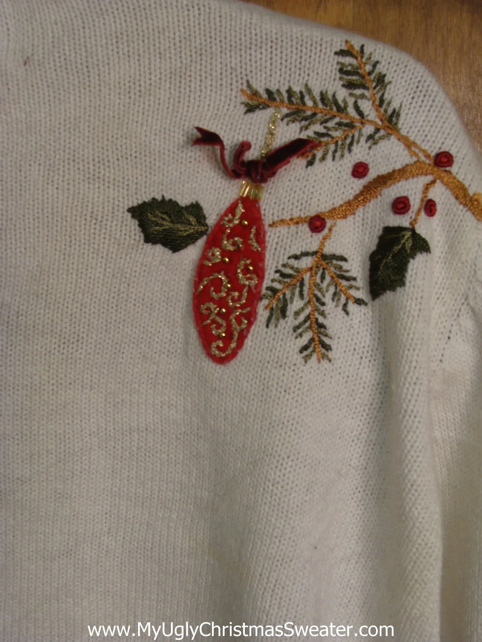 Christmas Boughs Horrible Christmas Sweater