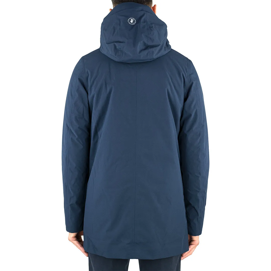 Giaccone Parka SAVE THE DUCK Yotam Grin15 Blu