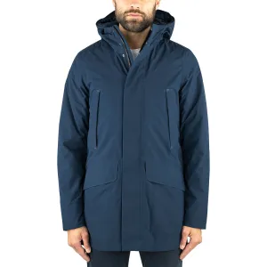 Giaccone Parka SAVE THE DUCK Yotam Grin15 Blu