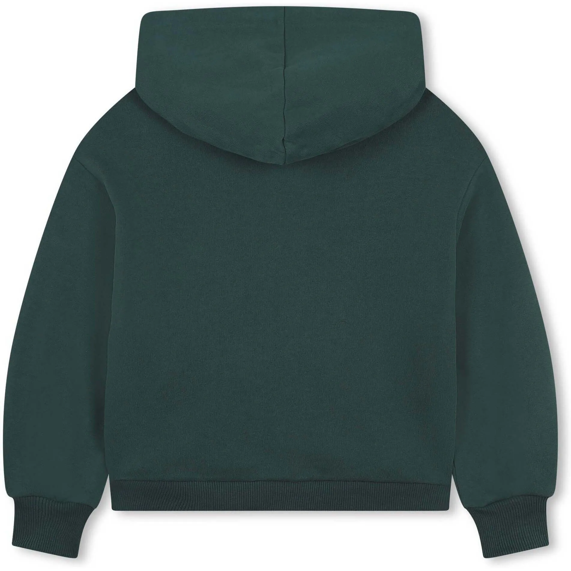 Girls Organic Forest Green Hoodie