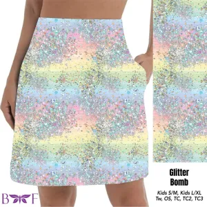 Glitter Bomb Skort