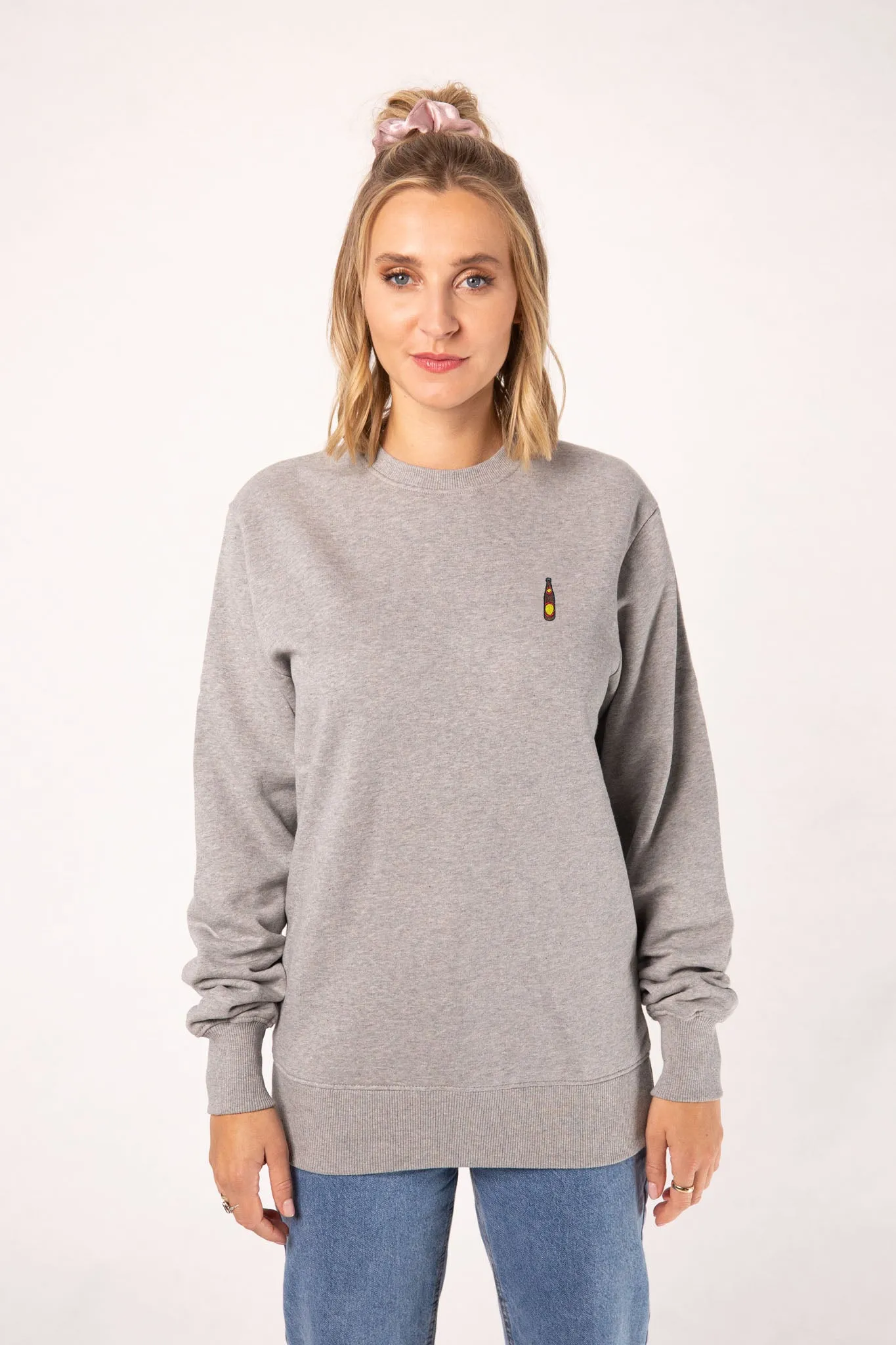 Hofei | Bestickter Bio-Baumwoll Frauen Pullover