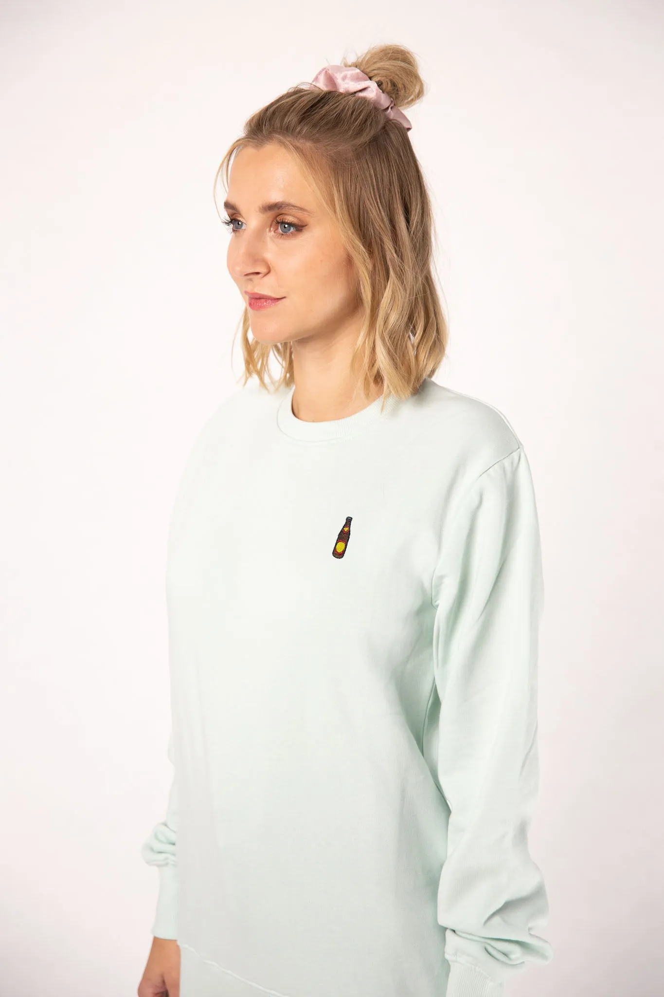 Hofei | Bestickter Bio-Baumwoll Frauen Pullover