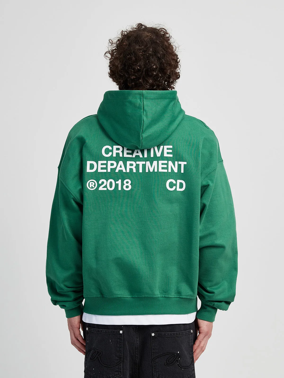 HOODIE CREATIVE DEPT - GREEN