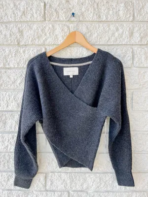 Hughes Wrap Front Sweater