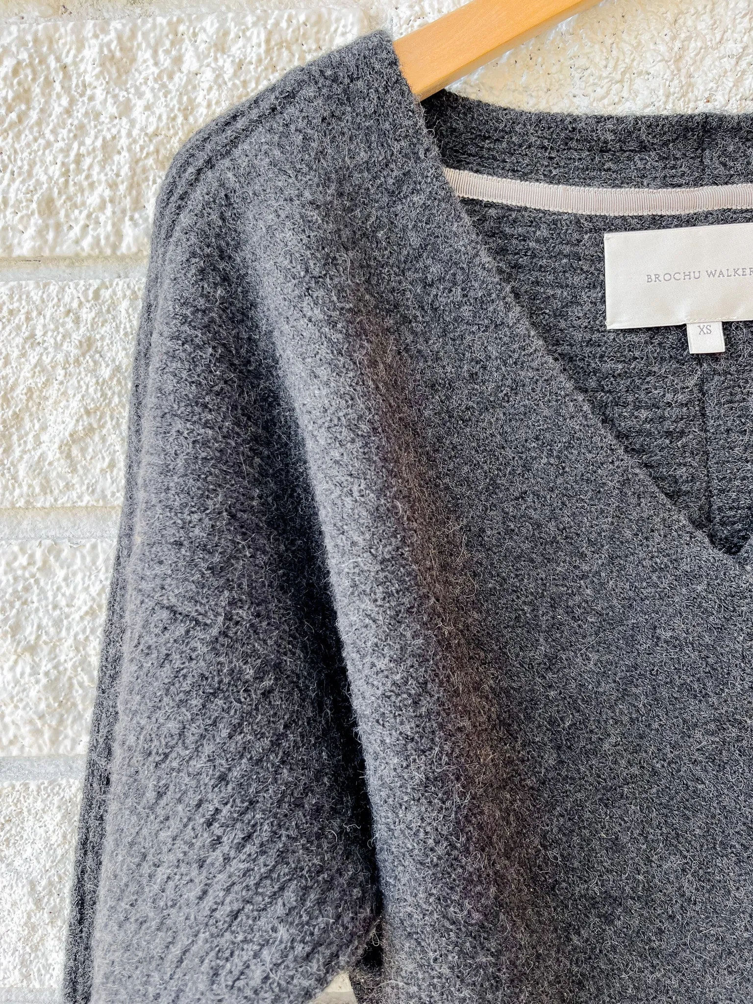 Hughes Wrap Front Sweater