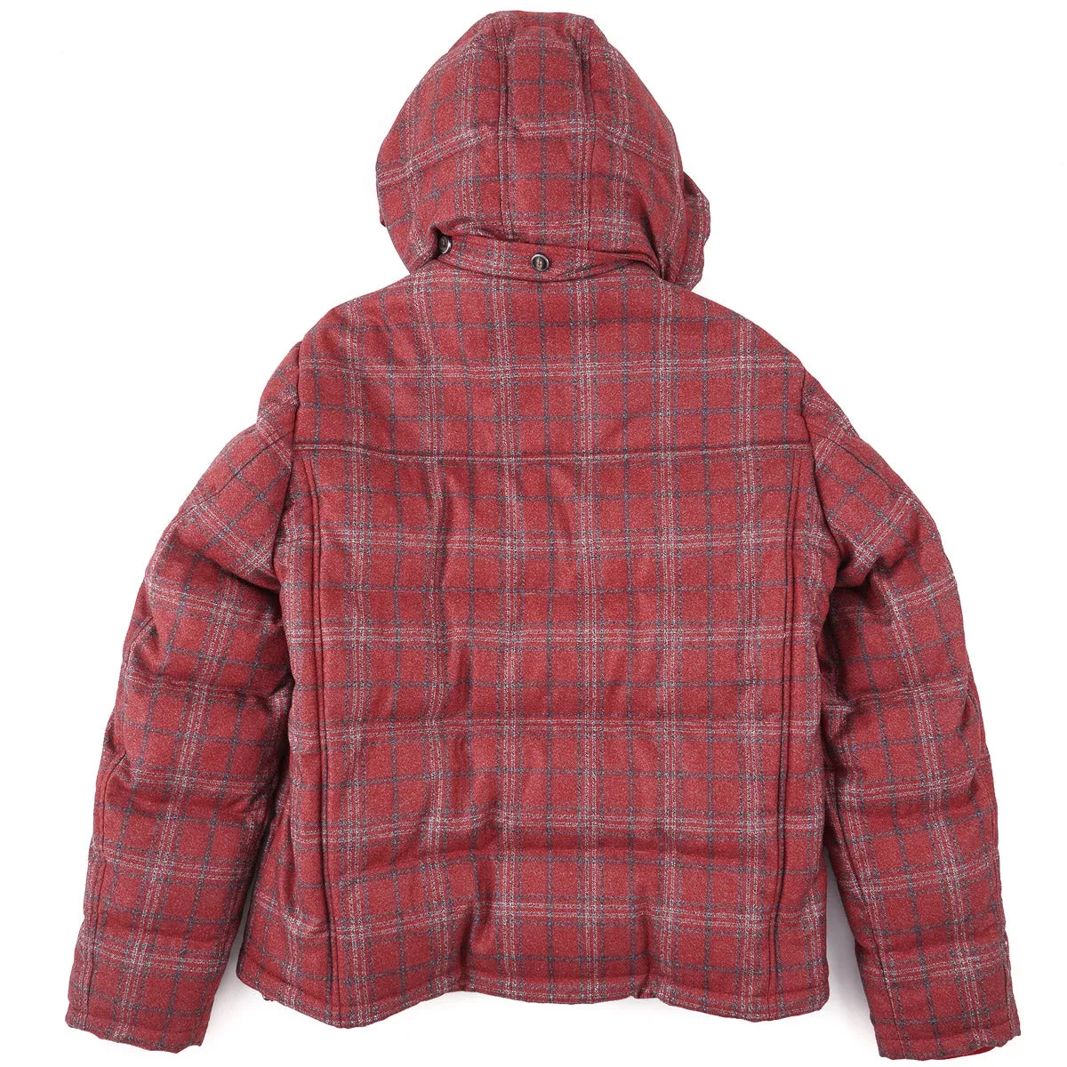 Isaia Quilted Down-Filled Wool Parka