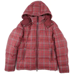 Isaia Quilted Down-Filled Wool Parka