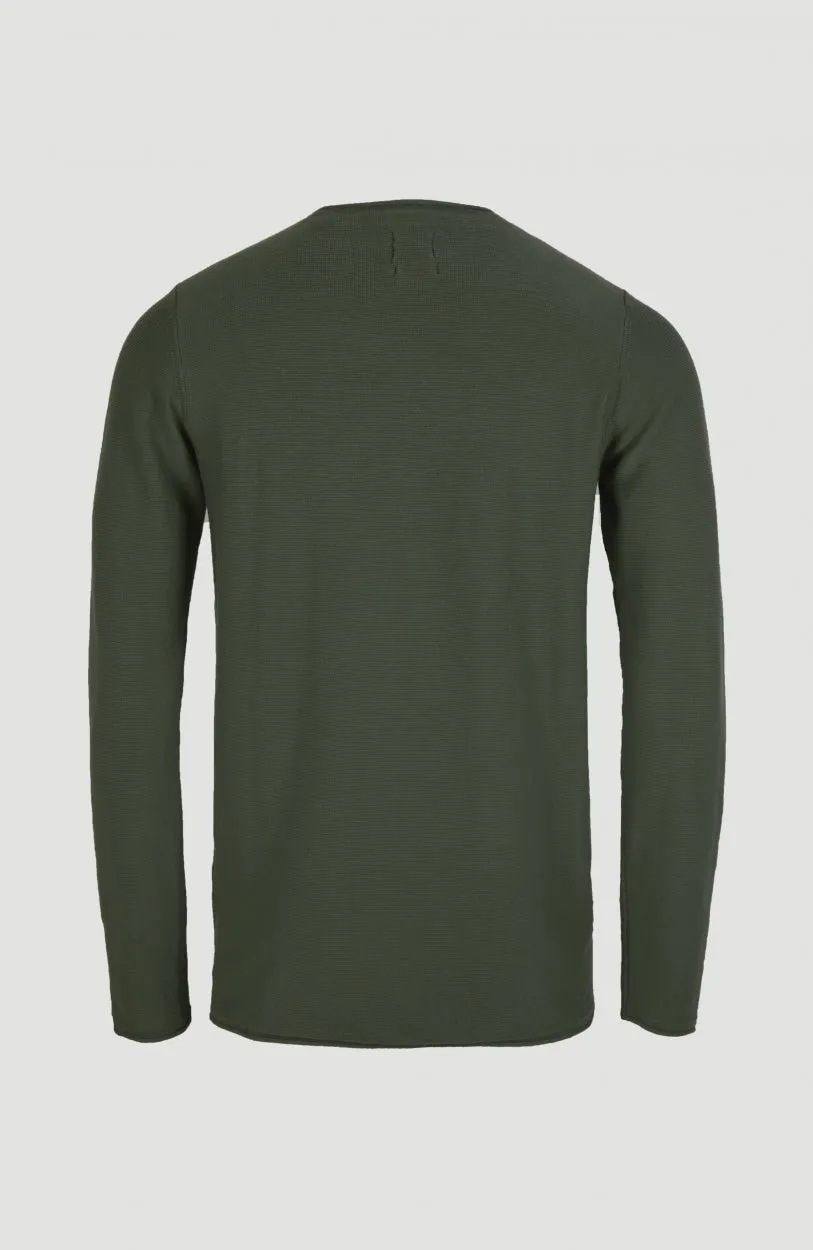 Jack's Fav Pullover | Olive Leaves -A