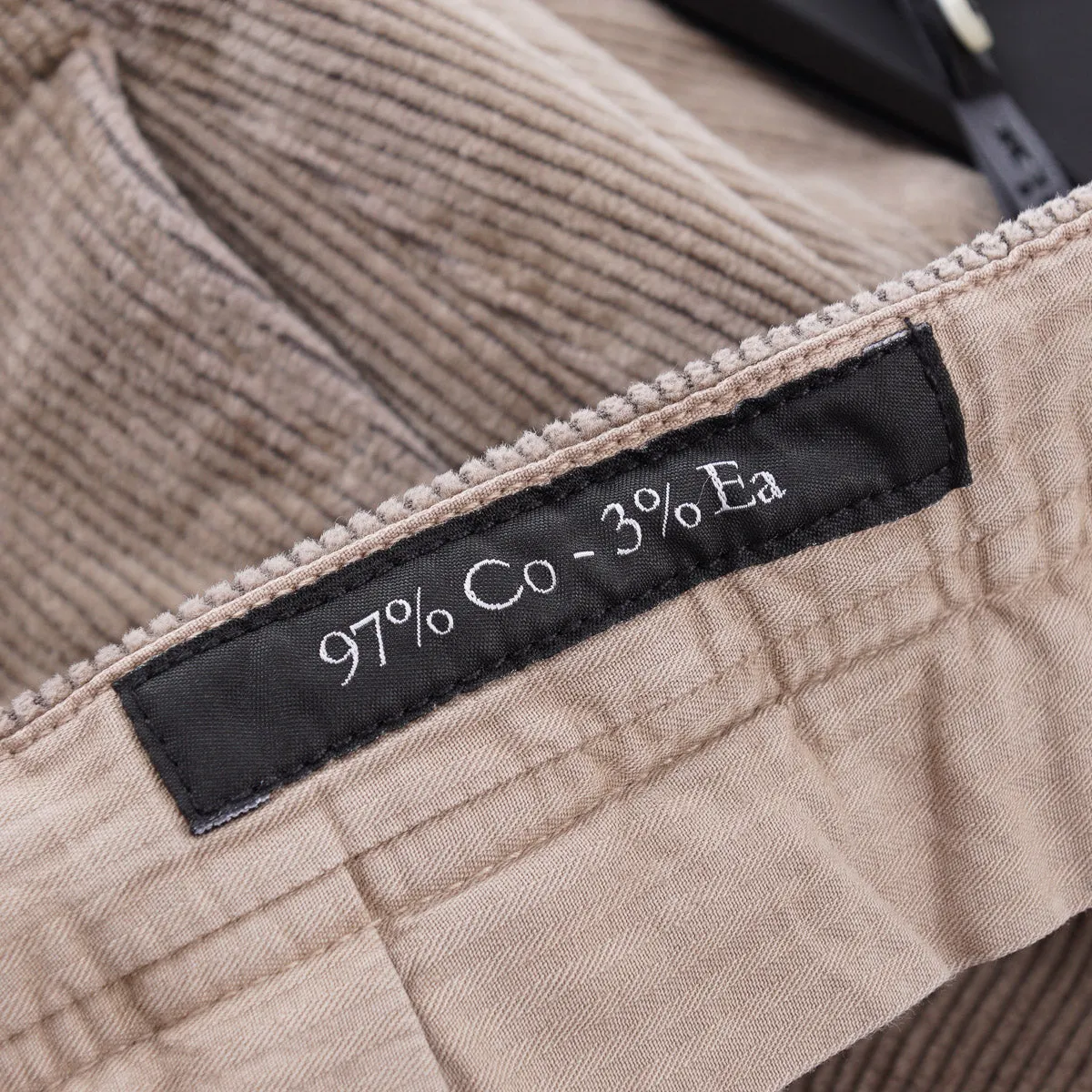 Kiton Corduroy Pants with Cargo Pockets