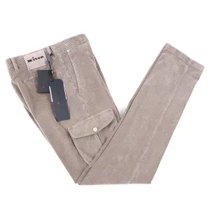 Kiton Corduroy Pants with Cargo Pockets