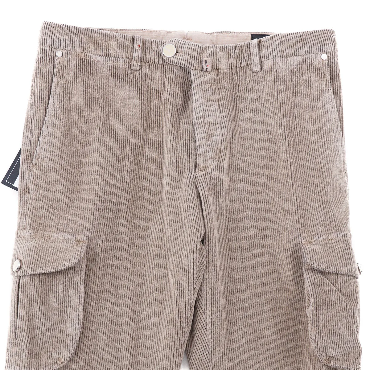 Kiton Corduroy Pants with Cargo Pockets