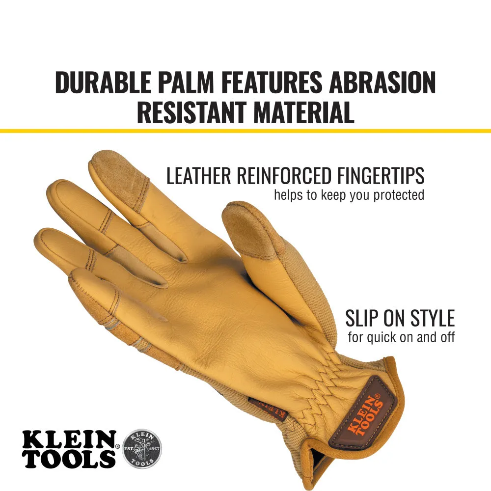 Klein 60609 Leather All Purpose Gloves, X-Large