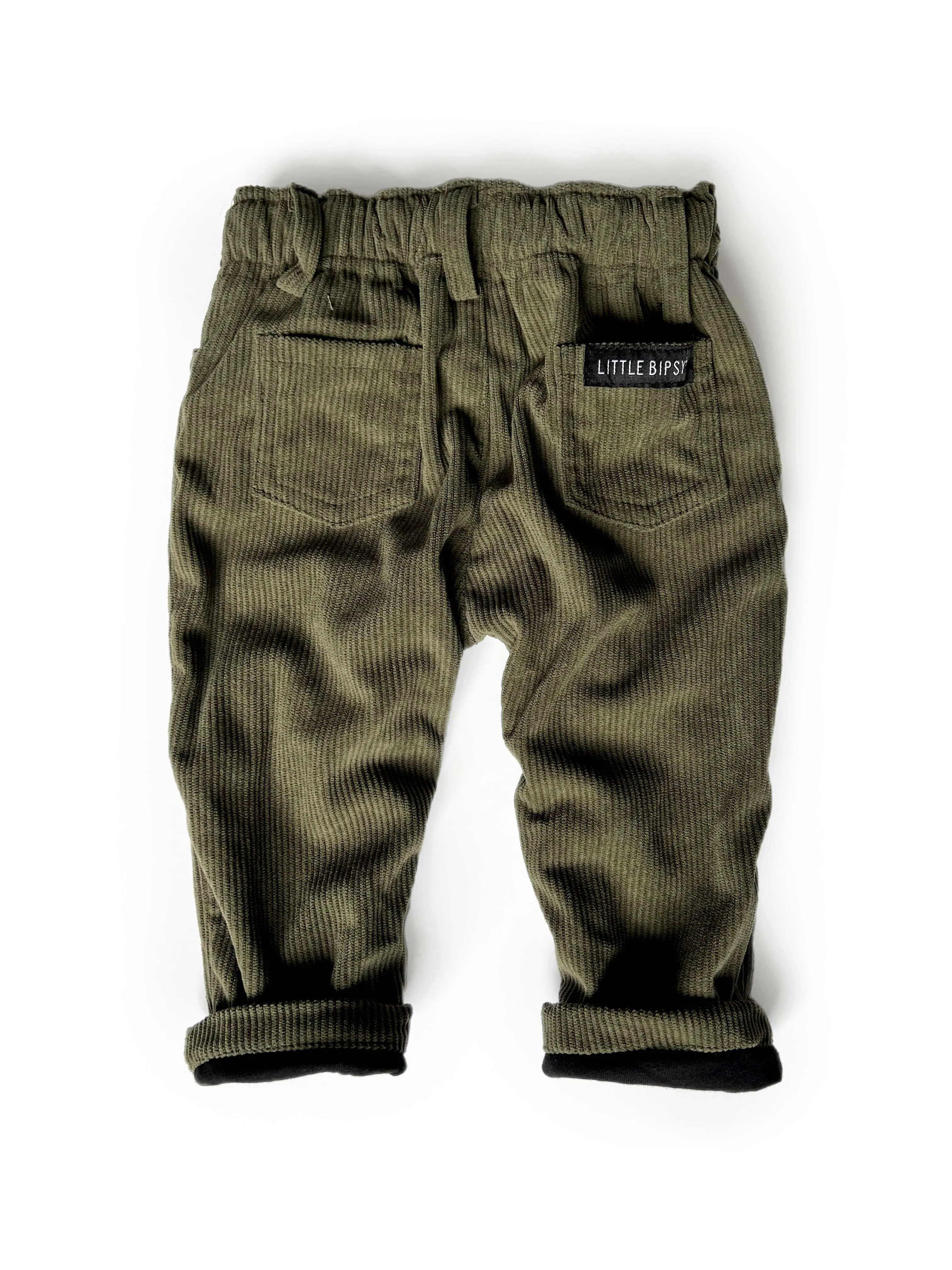 Little Bipsy Corduroy Pants - Forest