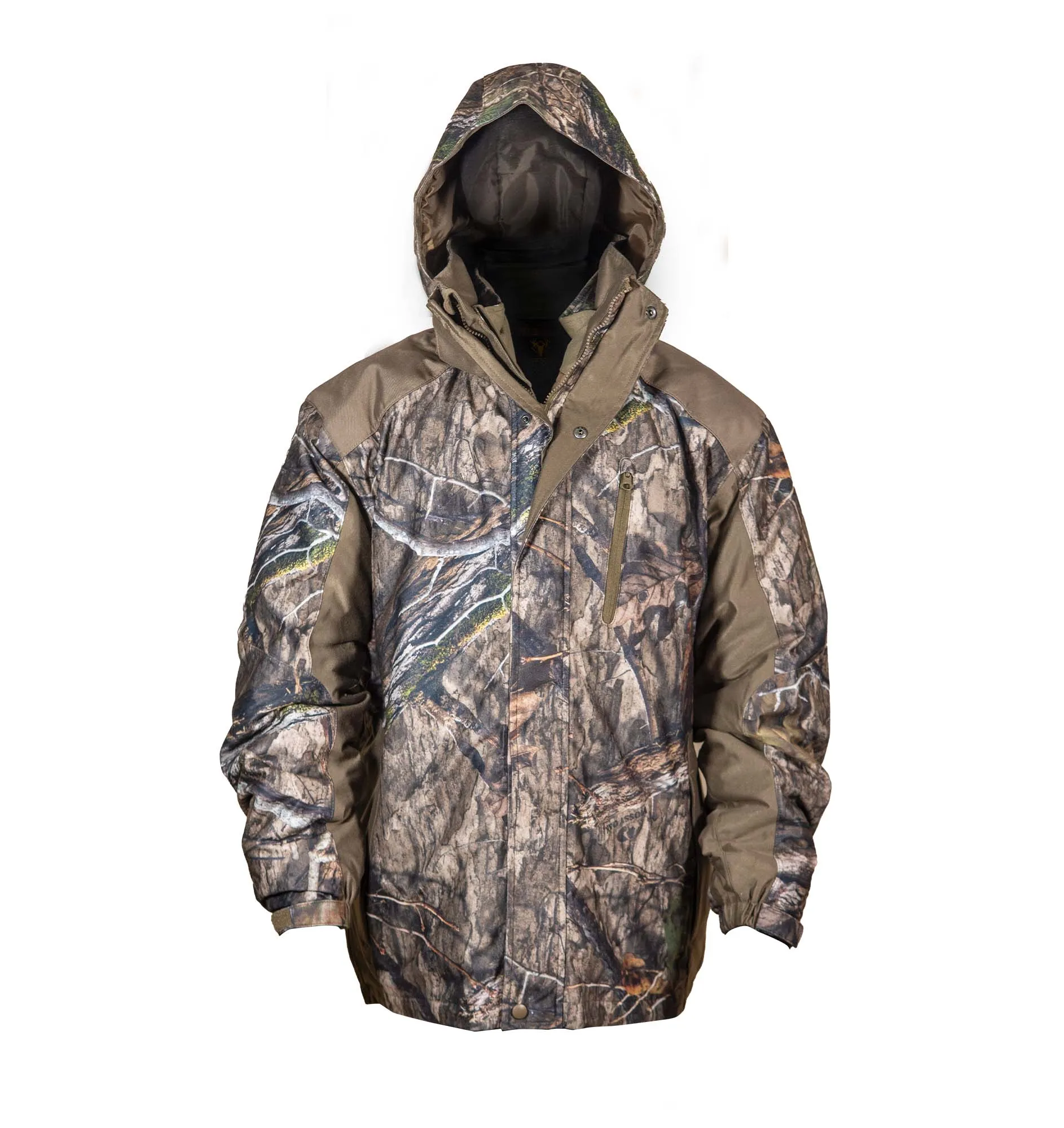 Men's 3 in 1 Insulated Camo Hunting Jacket