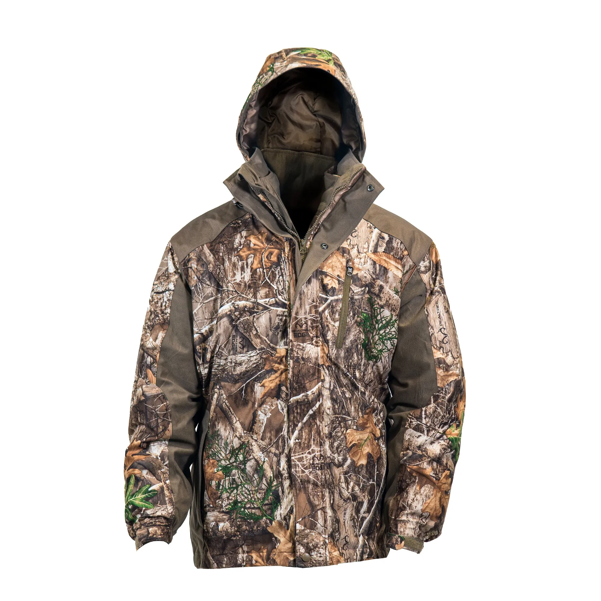 Men's 3 in 1 Insulated Camo Hunting Jacket