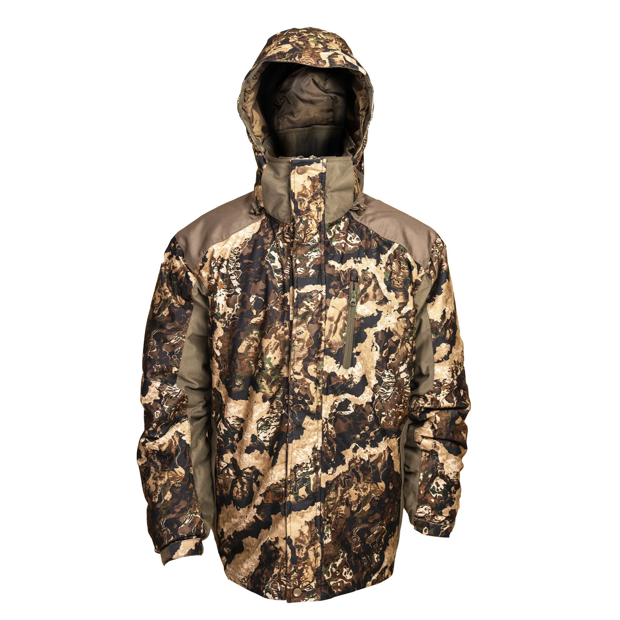 Men's 3 in 1 Insulated Camo Hunting Jacket