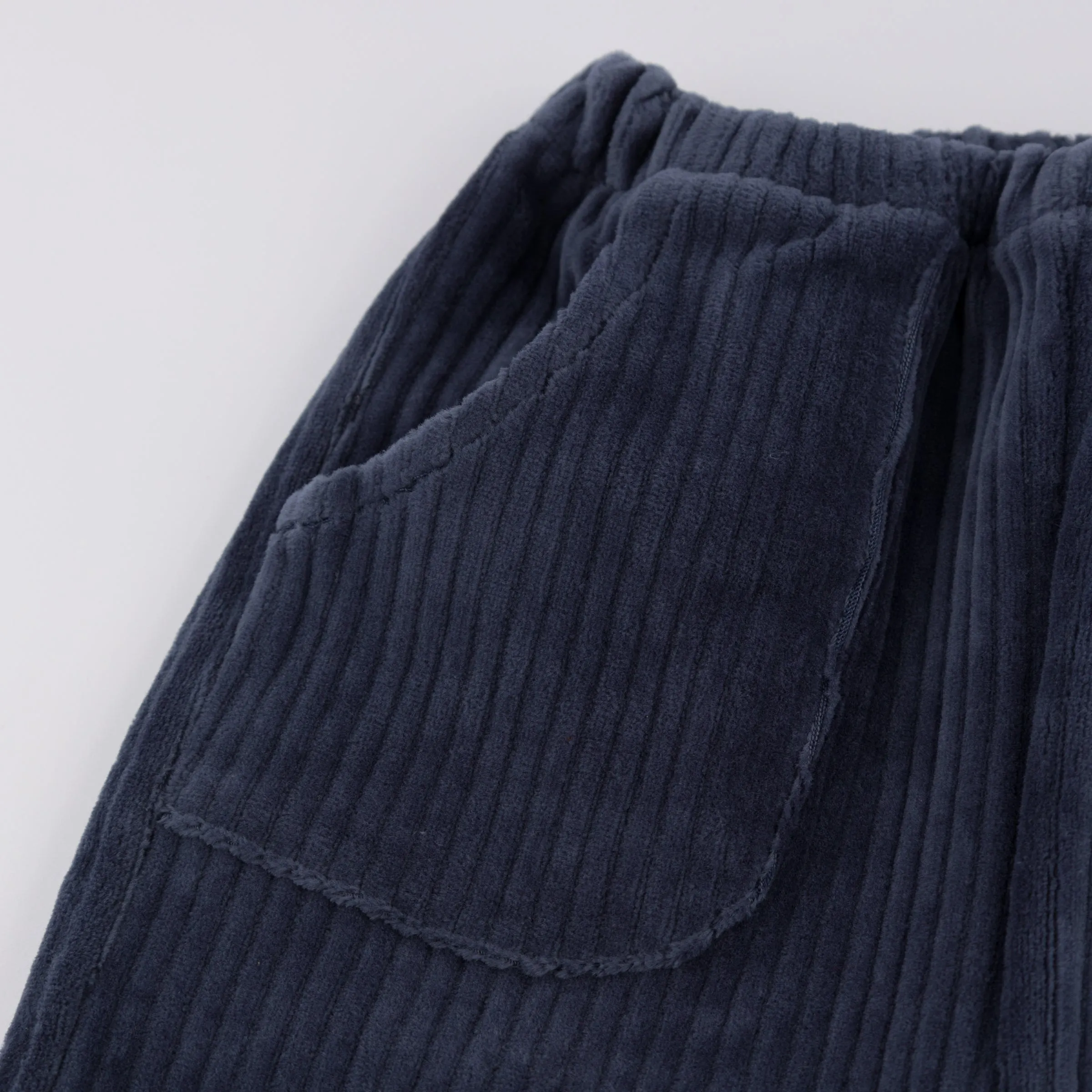 oh baby! Corduroy Hemmed Pant - Dusty Blue