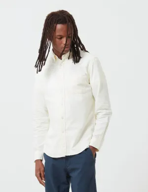 Portuguese Flannel Belavista Shirt - Ivory