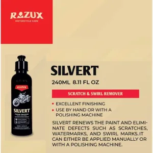 Razux DUOXY 240ml (2 in 1 Ceramic Cleaner Sealant) (Motorcycle Care)