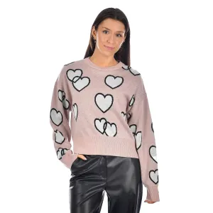 RDI Loverly Heart Crewneck Sweater