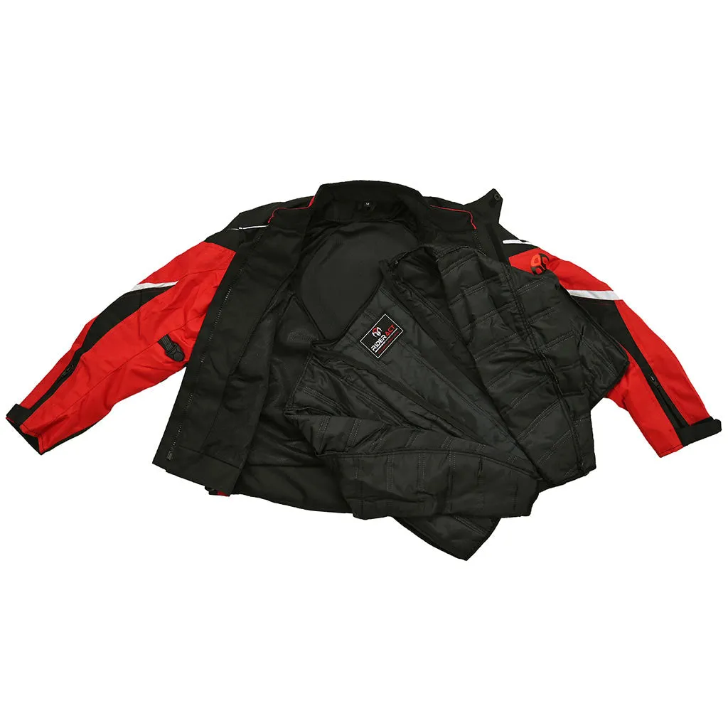 RIDERACT® Waterproof Textile Motorbike Jacket Evolve