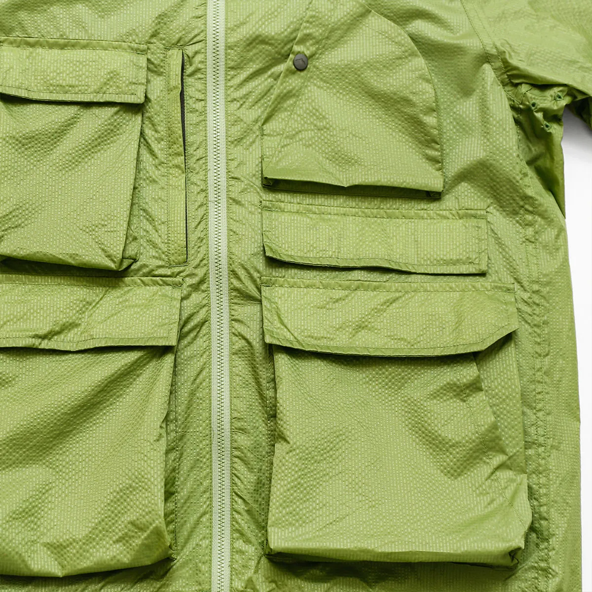 Ripstop Nylon Mountain Parka - Green