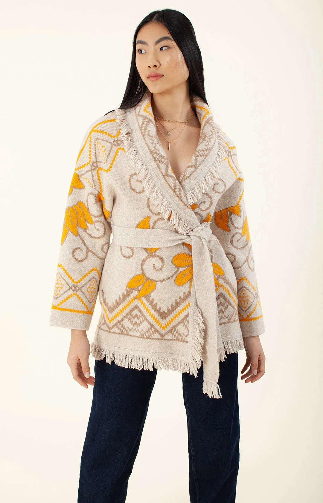 Romina Jacquard Sweater