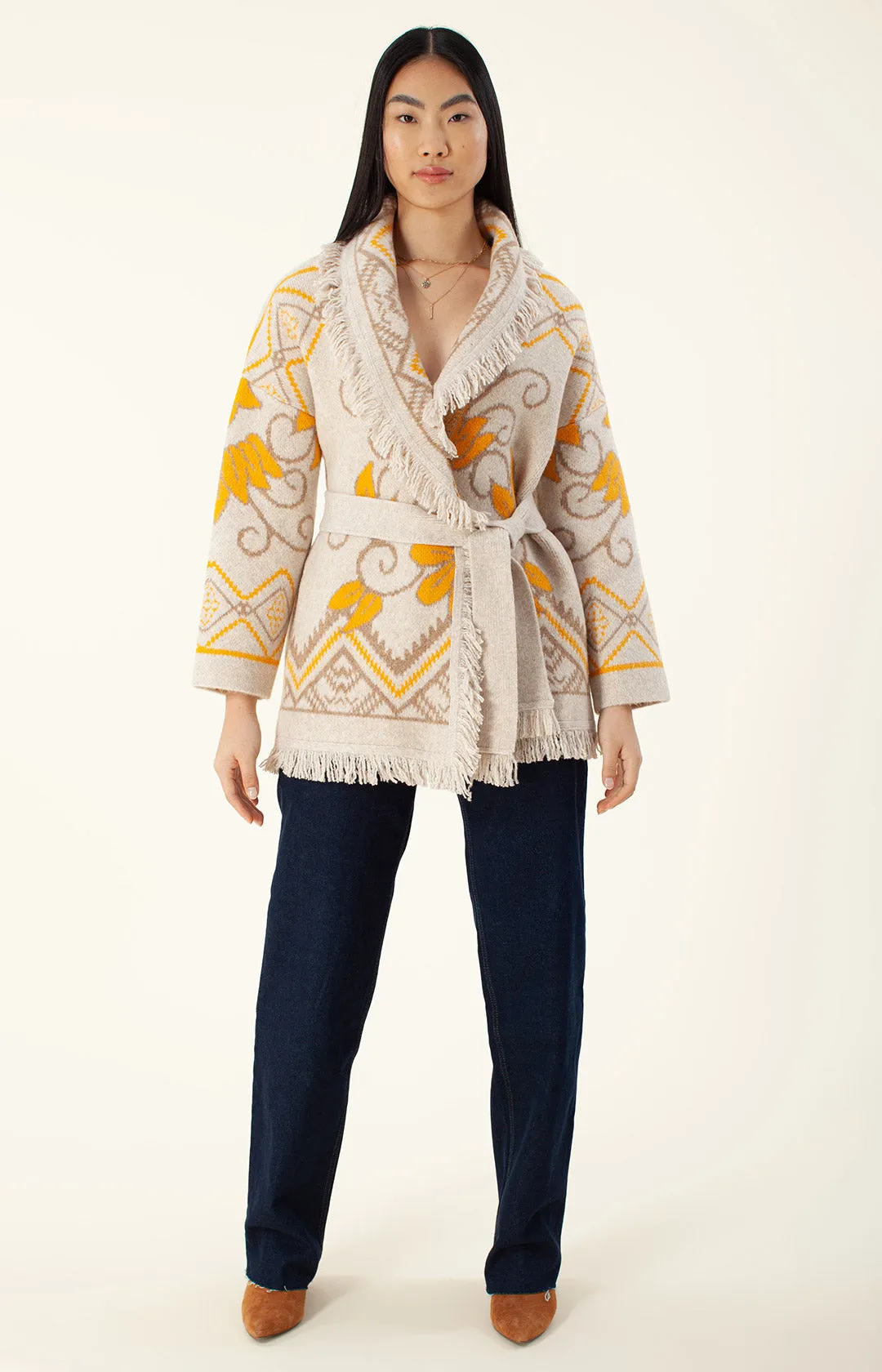 Romina Jacquard Sweater