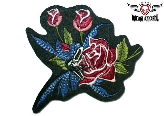 Roses Motorcycle Patch