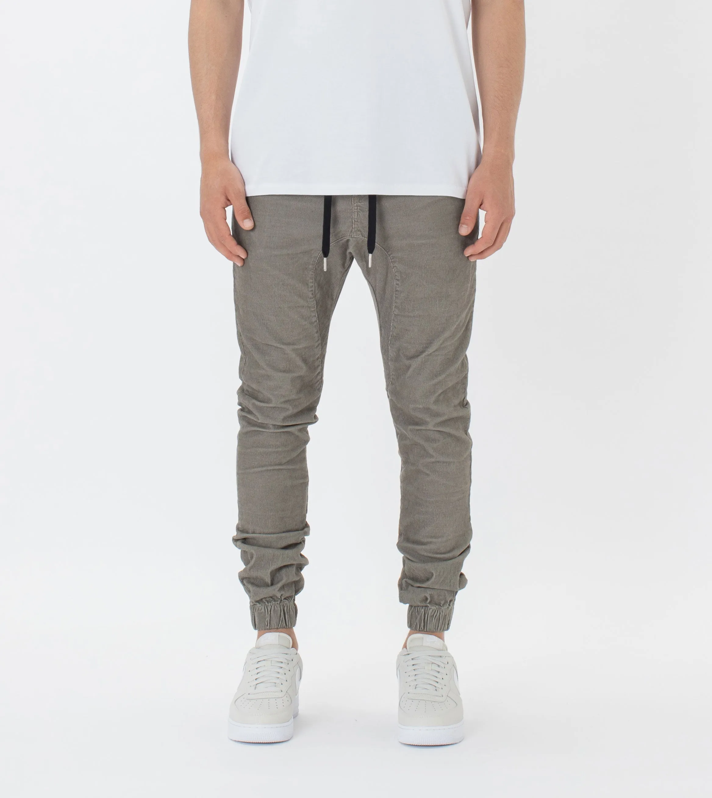 Sureshot Cord Jogger Dk Moss