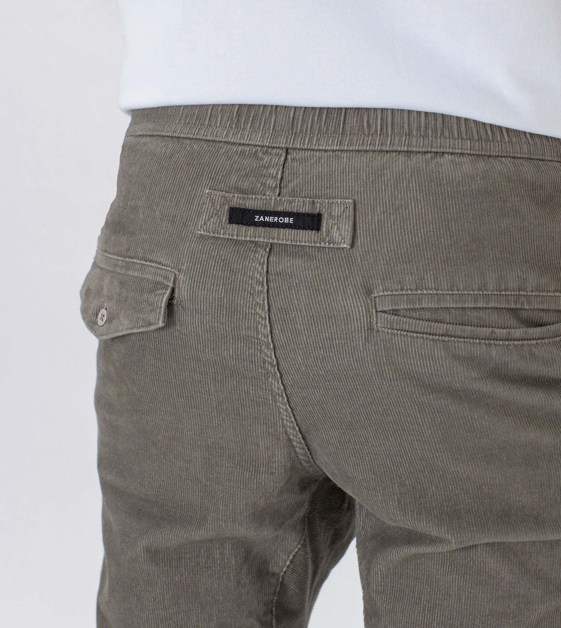 Sureshot Cord Jogger Dk Moss