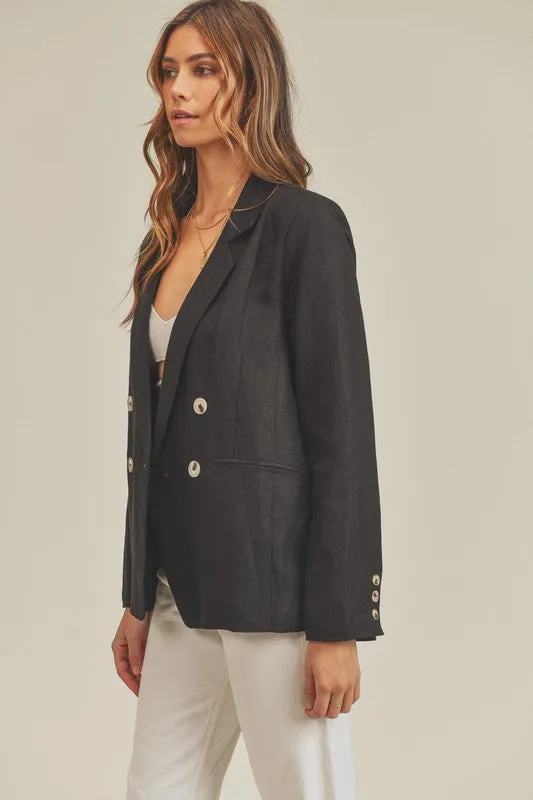 The Michelle Jacket- Black