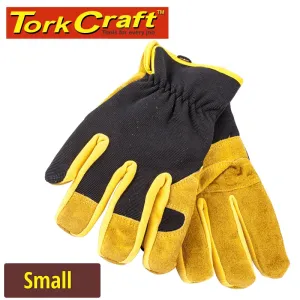 TORK CRAFT GLOVE LEATHER PALM  SMALL GL70