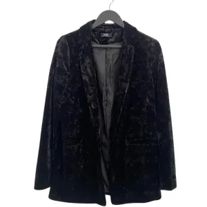 Velour Blazer Black SIZE 14