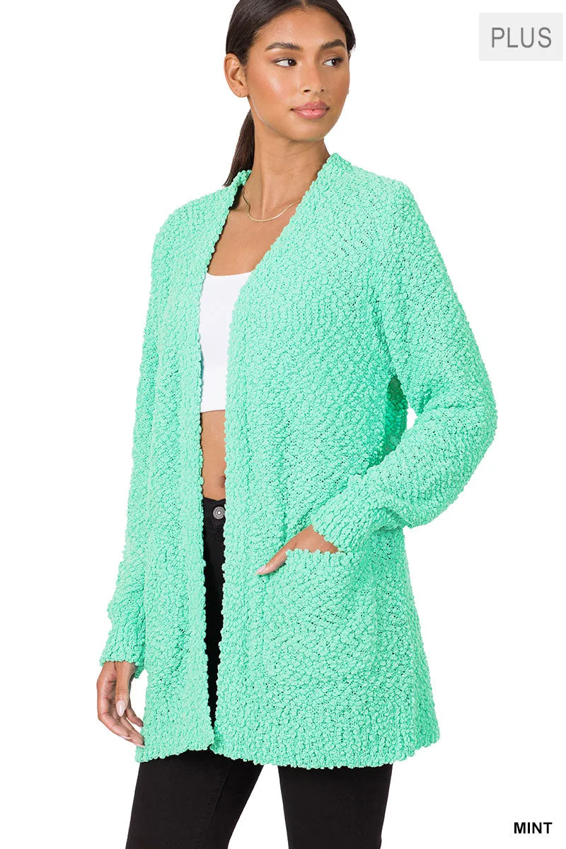 ZENANA POPCORN SWEATER