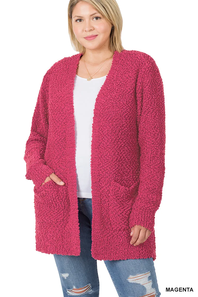 ZENANA POPCORN SWEATER